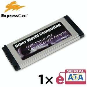  OWC Slim ExpressCard/34 to eSATA Adapter Plug and Play 