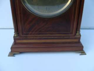 NOUVEAU JUNGHANS WESTMINSTER WALNUT MANTEL CLOCK c.1900  