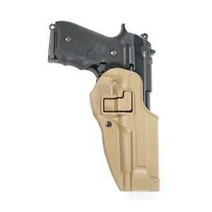   CF Holster w/BL & Paddle Serpa RH Coyote Tan 92/96