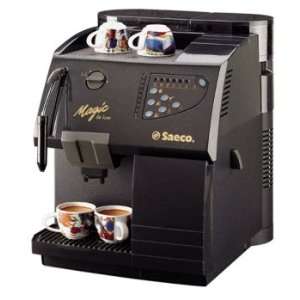 Saeco Magic Deluxe Espresso / Cappuccino Machine   Black 