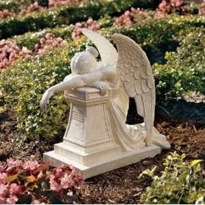  Angel of Grief Monument Statue Estate Size Patio, Lawn 