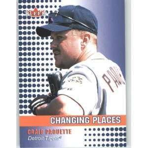  2002 Fleer #476 Craig Paquette CP   Detroit Tigers 