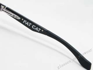 Item005Oakley FAT CAT Black 52mm OX1041 0152 Eyeglass Specs Frame Free 