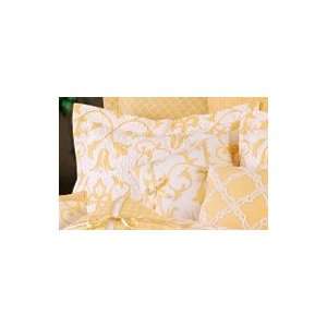  Seraphina Yellow Traditional Standard Pillow Sham