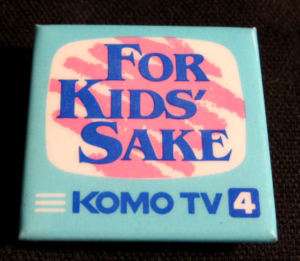 Nice KOMO TV 4 FOR KIDS SAKE Pin Seattle, WA  