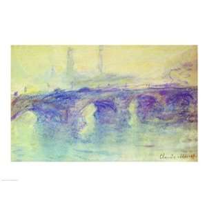   Bridge, c.1899   Poster by Claude Monet (24x18)