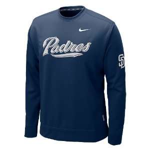  San Diego Padres KO Therma FIT Crew Sweatshirt by Nike 