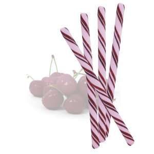 Black Cherry Circus Sticks, 50 Black Cherry Flavored Hard Candy Sticks