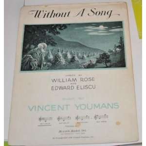  Without a Song Eliscu & Youmans Rose Books