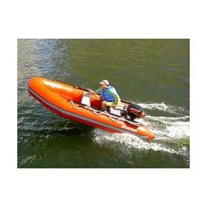Saturn 13 SD385 Inflatable Sport Boat with Plywood floor.  