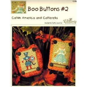    Boo Buttons #2   Cross Stitch Pattern Arts, Crafts & Sewing