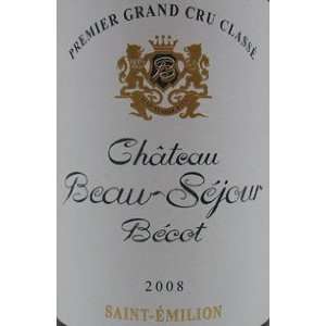  Chateau Beau sejour Becot 2008 750ML Grocery & Gourmet 