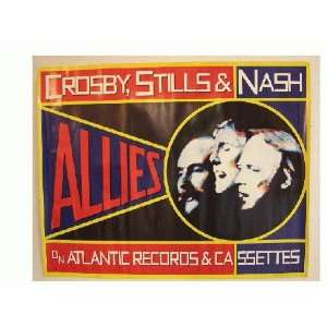  Crosby Stills And Nash Poster Allies & Young David 