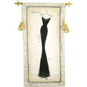  Vogue Silhouette by Emily Adams   Wall Tapestry