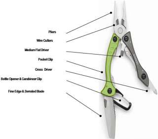  Gerber 30 000140 Crucial Tool, Green