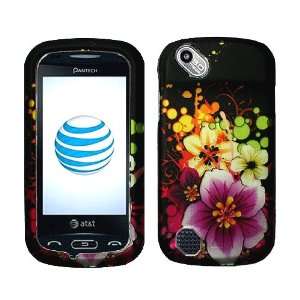  Flower Bubble Rubberized Coating Premium Snap on Protector 