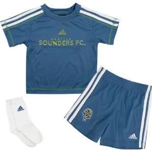 Seattle Sounders Toddler adidas Soccer Jersey, Short, and Sock Starter 