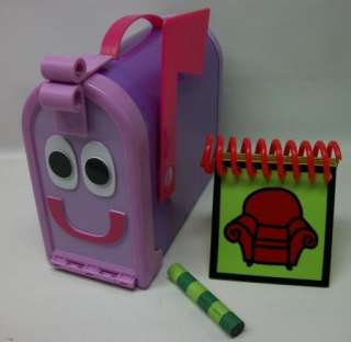 BLUES CLUES MAILBOX NOTEBOOK CRAYON TOY LOT  