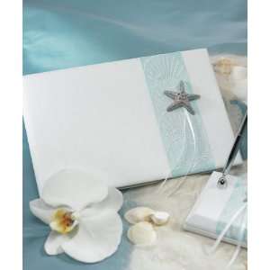 Wedding Favors Seaside Allure Traditional Guest Book