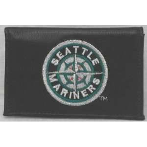  MLB SEATTLE MARINERS LEATHER TEAM LOGO WALLET Sports 