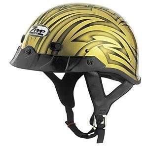  Zamp S 2 Tattoo Helmet   Large/Metallic Gold Automotive
