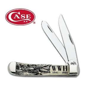  Case Folding Knife Image XX World War II Trapper Sports 