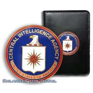   Deluxe Challenge Medallion Credential Case   CIA Seal 