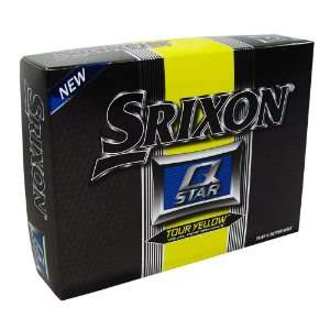  Srixon Golf  Q Star Tour Yellow Golf Balls Sports 
