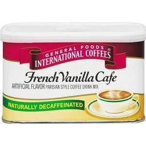   Vanilla Cafe Drink Mix (Twelve 9.0 Ounce Tins)