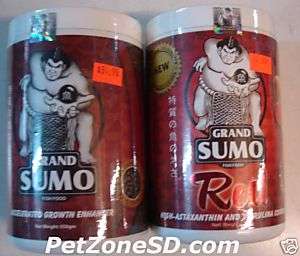 Grand Sumo 550g Original & Red Flower Horn Food COMBO  