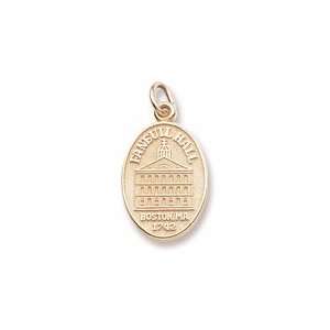  Faneuil Hall Charm in Yellow Gold Jewelry