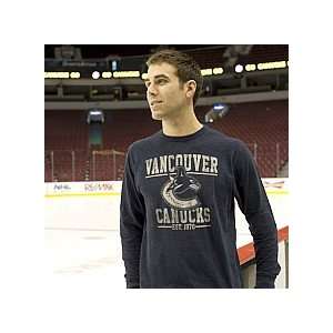    Vancouver Canucks Long Sleeve Scrum T shirt
