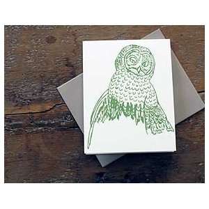 Screech Owl Designs Winking Owl Notecard Health 