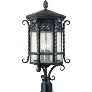  Scottsdale 3 Light Outdoor Pole/Post Lantern H25.5 W12.5 
