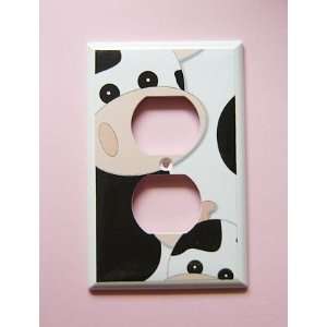  NEW 2 Piece Country Cow OUTLET Switch Plate Switchplate 