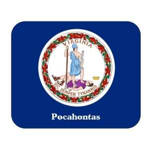  US State Flag   Pocahontas, Virginia (VA) Mouse Pad 