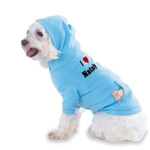  I Love/Heart Nataly Hooded (Hoody) T Shirt with pocket for 