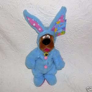  Retired Warner Brothers 13 Plush Bean Bag Easter Bunny Scooby Doo 