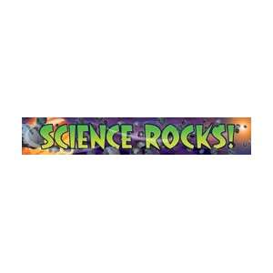  BANNER SCIENCE ROCKS 48 X 8 HORIZONTAL Toys & Games