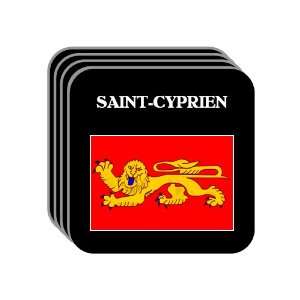  Aquitaine   SAINT CYPRIEN Set of 4 Mini Mousepad 