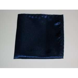  Mens formal pocket square handkerchief (Navy Blue 