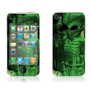  Aliens   iPhone 4/4S Protective Skin Decal Sticker Cell 