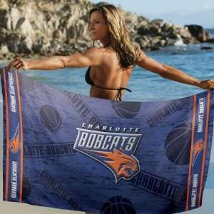  Charlotte Bobcats Beach Towel 30x60 Fiber Reactive 
