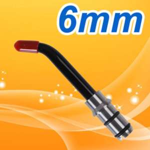 6mm Optic Fiber Light Guide Rod Curing Light Tip Black  