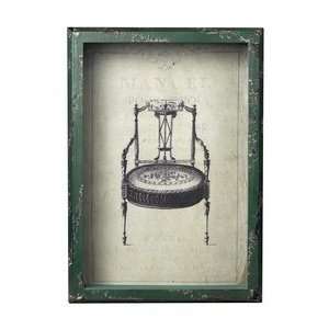 Sterling Industries 128 1027 Picture Frame With French Antique Chair 