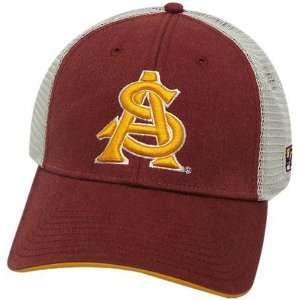 Arizona State Stretch Mesh Snowflake Washed Team Color 