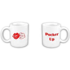 Pucker Up Valentines Day Coffee Mug