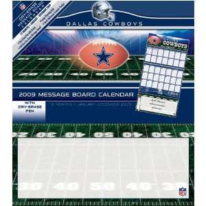  Dallas Cowboys NFL 12 Month Message Board Calendar Sports 