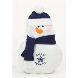  Dallas Cowboys Nfl Plush Snowman Pillow (22) Sports 