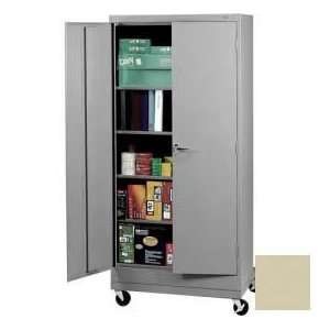  Mobile Unassembled Deluxe Storage Cabinet, 36W X 18D X 